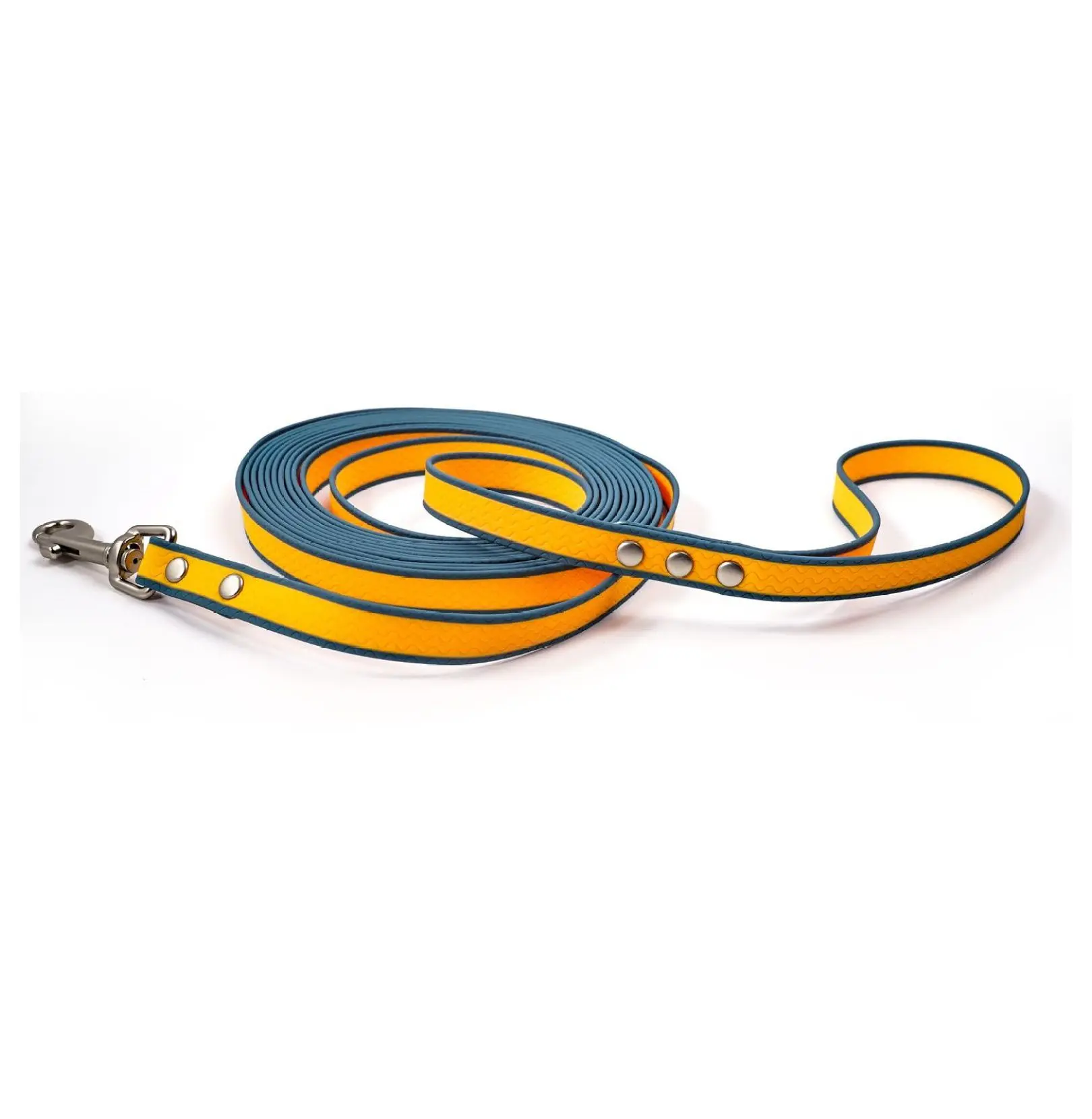 Dog Training Leash - 4.92FT Two-Color Rope Leash, Tangle-Free, Soft Handle - Puppy Obedience, Daily Walking, Park & Outdoor Training