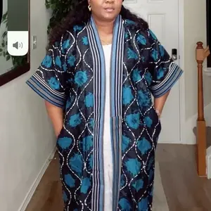 Brocade batik kimono