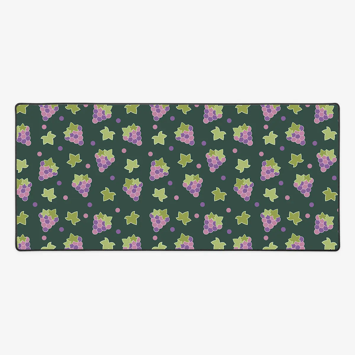 Through The Vine Handcrafted Fabric Extended Mouse Pad - 36” x 18”, Laptop Accessory for Gaming, Office & Home Use