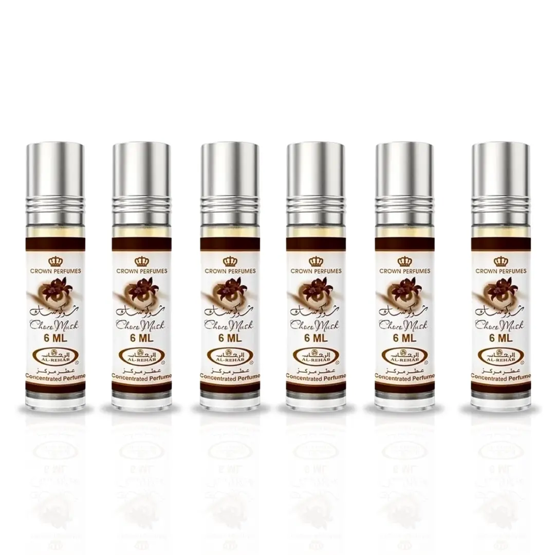 Choco Musk - 6ml (.2oz) Roll-on Perfume Oil by Al-Rehab (Box of 6)