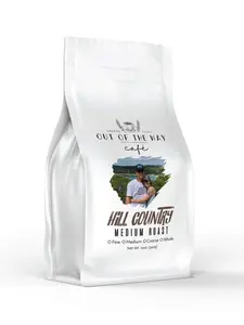 12oz. Bag - Out of The Way - Hill Country Roast - Medium Roast Coffee