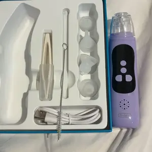 Dr.Isla U94 Rechargeable Baby Nasal Aspirator with 800mAh Battery 3 Food-Grade Silicone Tips 6 Levels of Suction Power & 10 Nursery Rhymes for Newborns to 12 Years