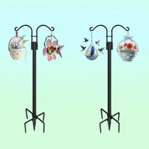 Outdoor Shepherd Hook | Stable Support, Wind-Ready, All-Season Use