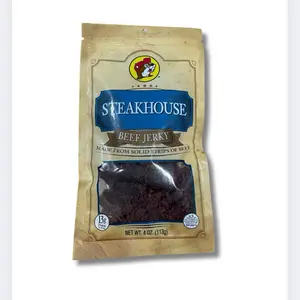 Buc-ee's Steakhouse Beef Jerky 4 OZ Snack