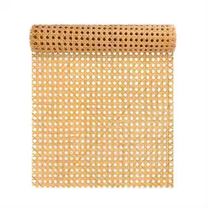 16-Inch Wide Natural Rattan Webbing 40-Inch Long (3.3 Ft.) Rattan Webbing Rolls for Furniture,Chairs, Cabinets,Ceilings