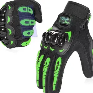 Motorcycle Gloves (1 Pair), Full Finger Touch Gloves, Sports Gloves For Mountain Bike, Off-road Motorcycle Gloves