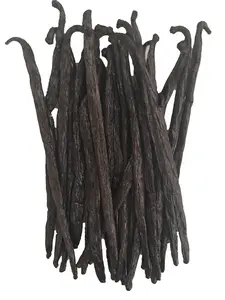 Organic Madagascar Vanilla Beans Grade A. Fresh Plump 6"-7" Certified USDA Organic Gourmet Pods (By Count)