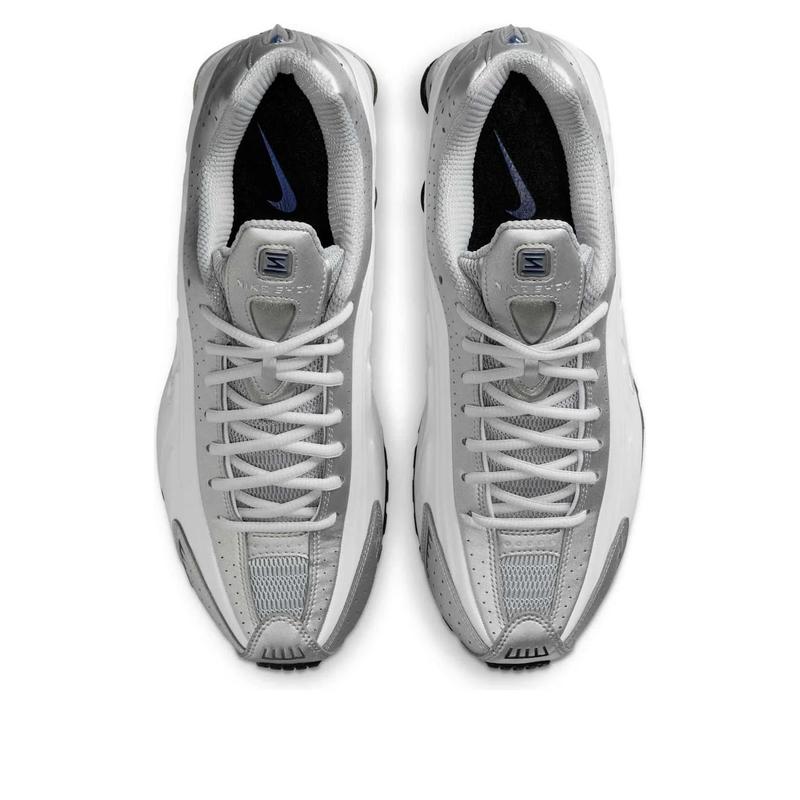 Nike Shox R4 'Metallic Silver Deep Royal Blue'