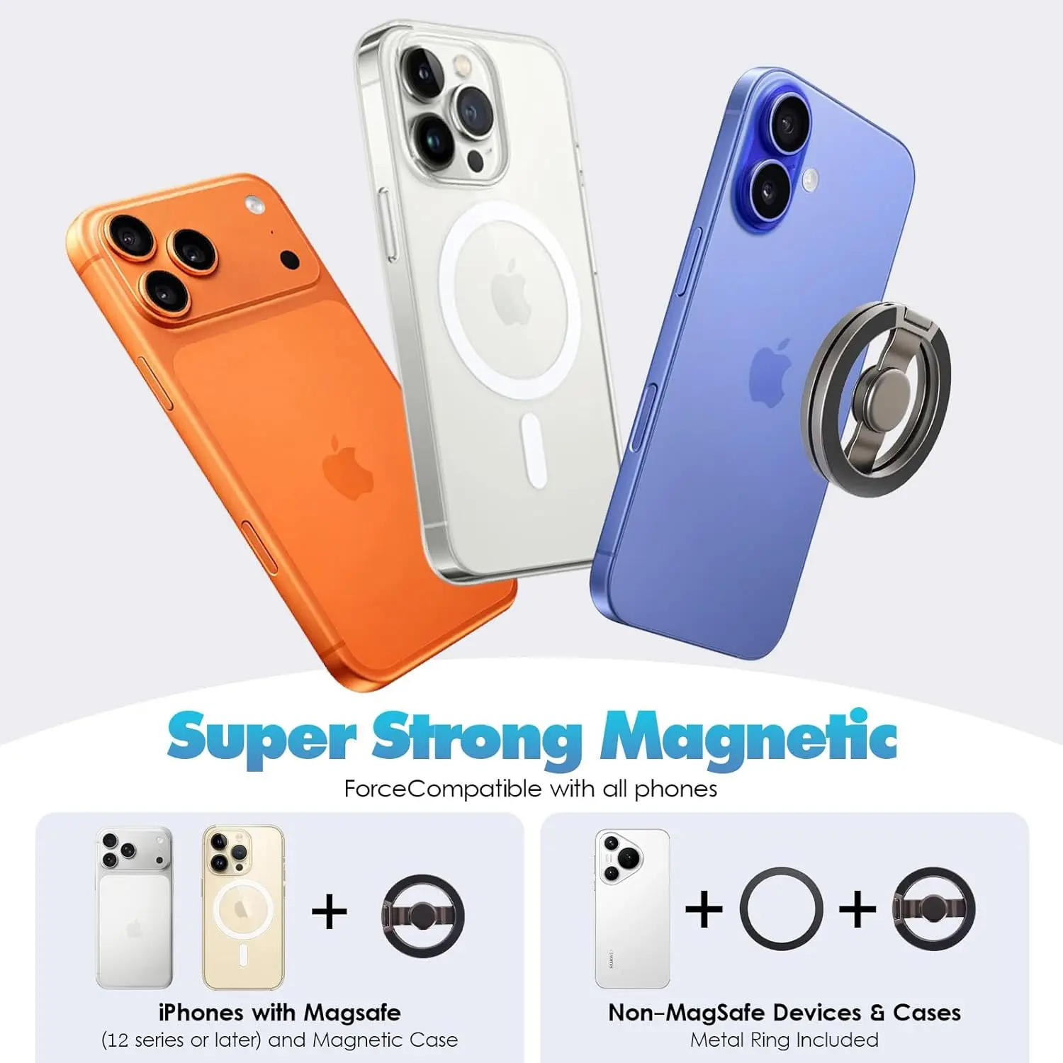 Magnetic Phone Stand & Fidget Spinner Combo, Dual Magnetic Ring Stand, Fidget Toys Adults, Foldable, 360 Rotation, Phone Holder Car, Desk Phone Stand, MagSafe Compatible, Stress Relief Accessory for Home/Office/Travel/Gym Cellphone - Magnetic Phone Stand & Fidget Spinner Combo, Dual Magnetic Ring Stand, Fidget Toys Adults, Foldable, 360 Rotation, Phone Holder Car, Desk Phone Stand, MagSafe Compatible, Stress Relief Accessory for Home/Office/Travel/Gym Cellphone -