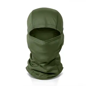 Breathable Camouflage Balaclava Cap Men Cycling Full Face Mask Outdoor Hunting Mask Multifunctional Magic Scarf Neck 100% Polyester Quick-Drying