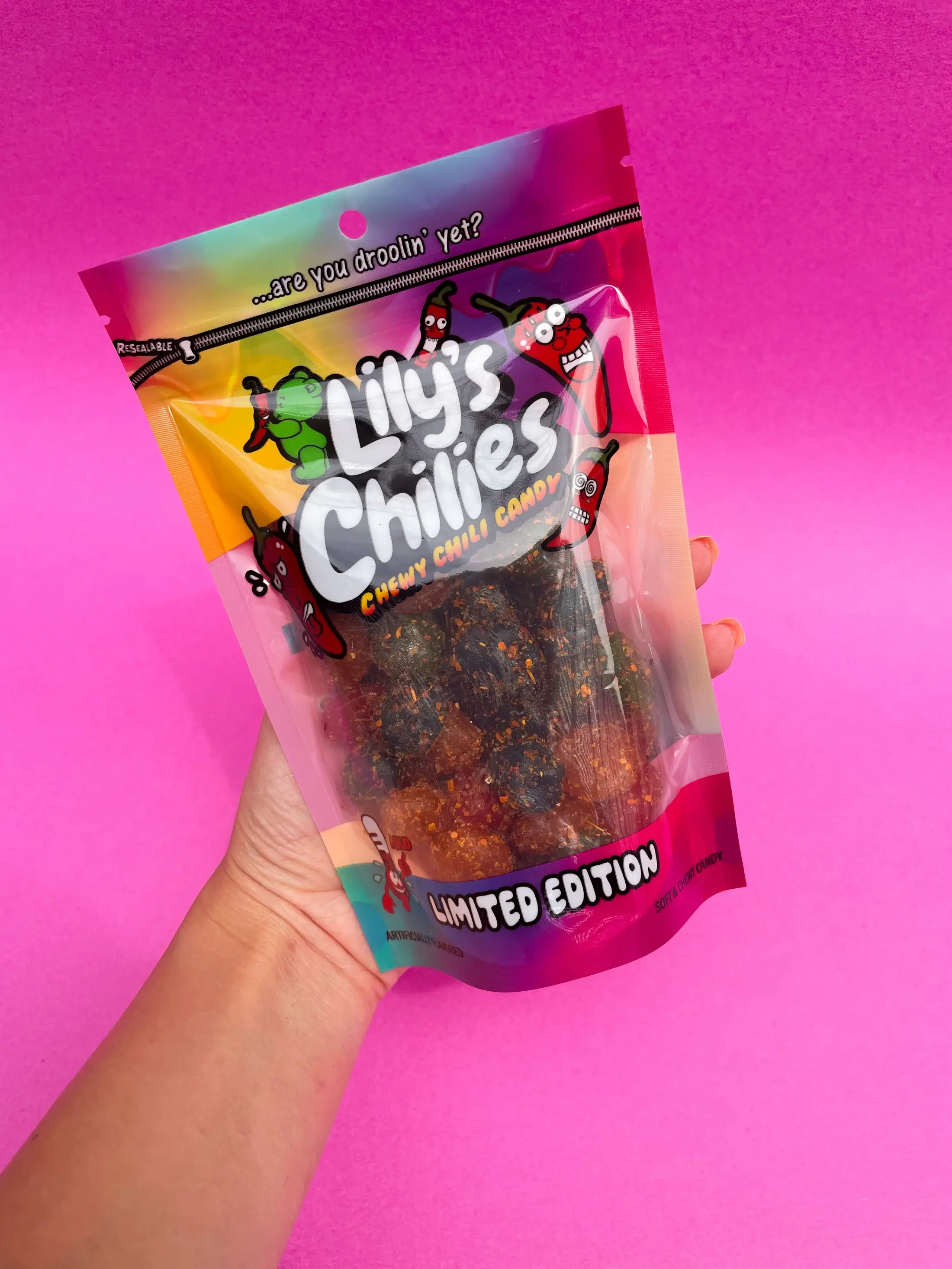 Chili Gusherz - Chili Chewy Candy Chili Gusherz - Chili Chewy Candy