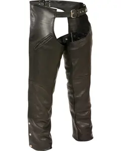 Milwaukee Leather Men's Men'S Slash Pocket Thermal Liner Chaps 3X - Ml1103-Black-3X