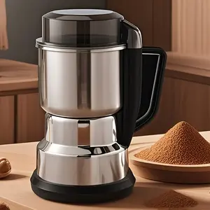 300w Coffee Bean Grinding Machine,Plug and Play Stainless Steel Home Mill,Multi-Function Grinding Tlools,Househlod Kitchen Appliances Springtok Espresso Maker