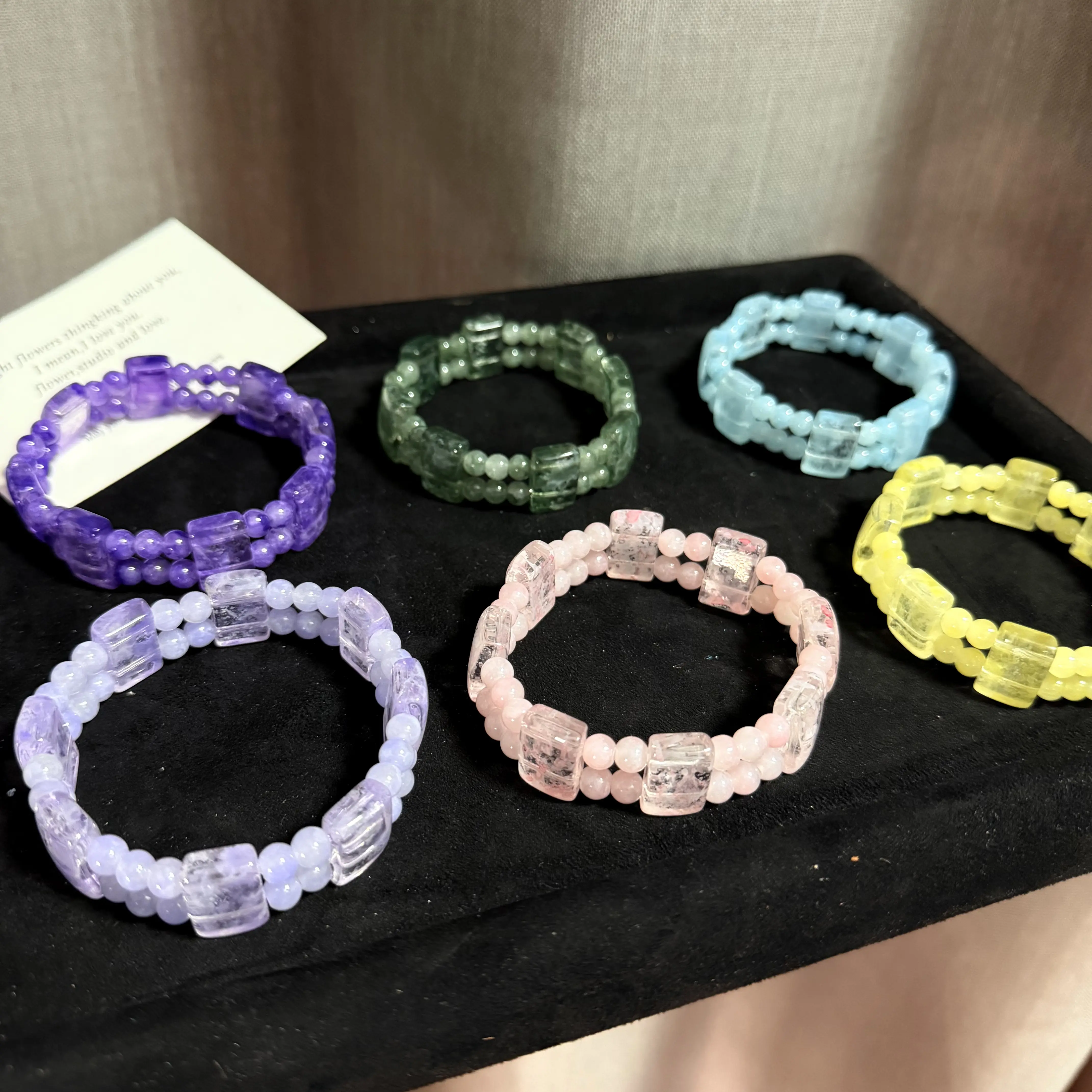 6mm  Glass Beads, Collectible Craft Project Supplies