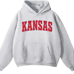 Kansas Hoodie, Vintage Oversized Sweatshirt for Men and Women, Classic Cotton Pullover, Retro Collegiate Graphic, Warm Gift, Streetwear Style graphic cotton hoodie