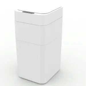 V1-30L Fully Automatic Trash Can, Touchless Trash Can, 7.9 Gallon Auto Seal Bag Change, Rechargeable Contactless Motion Sensor, Suitable for Bedroom Living Room Kitchen Bathroom