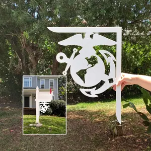 Mailbox Bracket - Marine Corps - Large 16" x21"