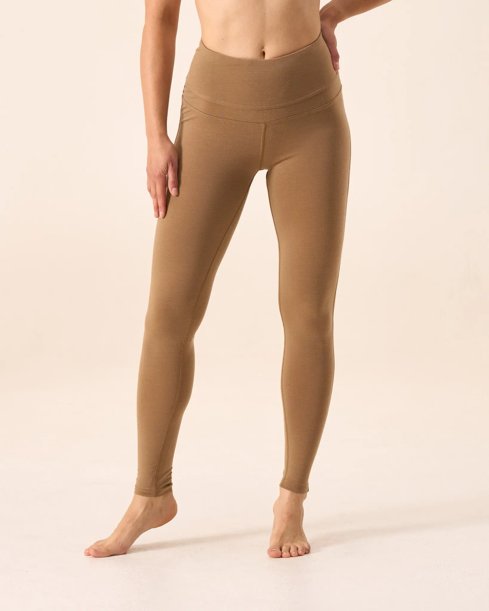 Women's Legging - Comfortable Basic Minimalist Design- Wool Womenswear Bottom Comfort Leggings