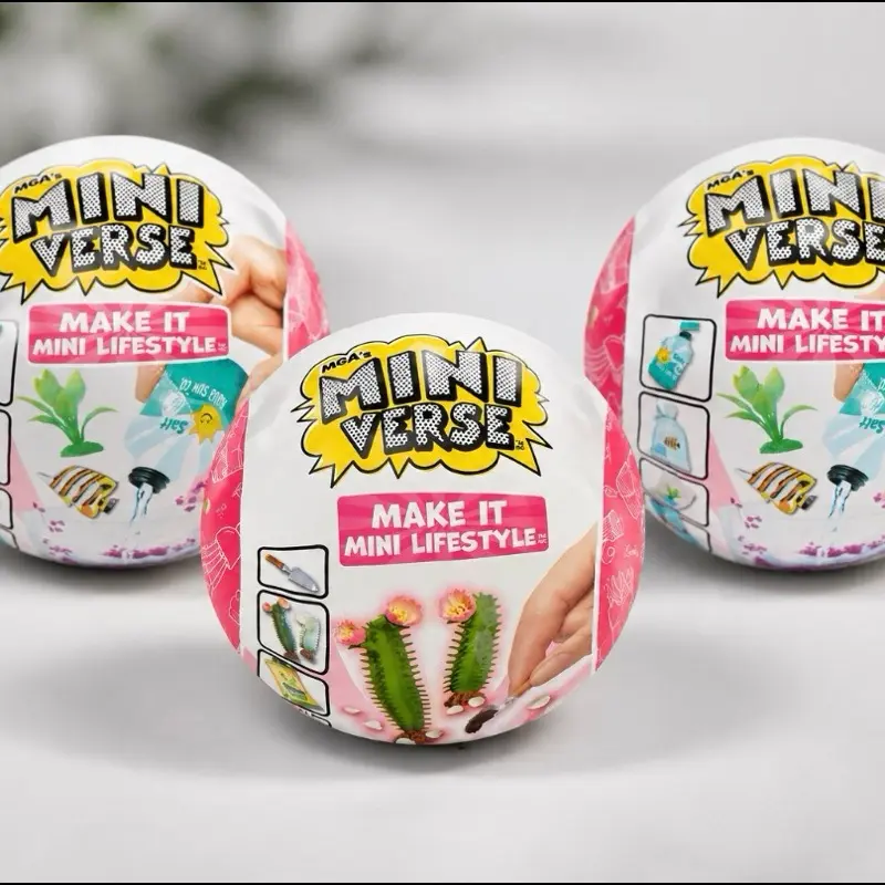 MGA’s Miniverse Succulents Pack Bundle           (3 Pack)