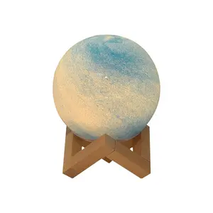 Magnetic Levitation 3D Moon Lamp Moon Lamp Creative Night Light Dream Planet Starry Sky Lamp Sleep Bedroom Bedside Table Lamp