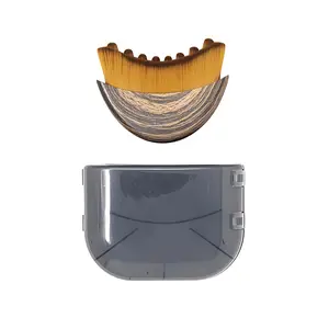 Lymphatic contouring facial brush, for jawline and chin shaping - dry brushing massager, promotes lymphatic drainage, relieves facial fatigue (1 piece).