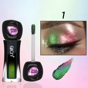 QICIY Magic Color Shift Eye Shadow Hypnotic Chameleon Pearls in 1 Swipe Radiant Eyeshadow for Bold Looks Makeup Smooth