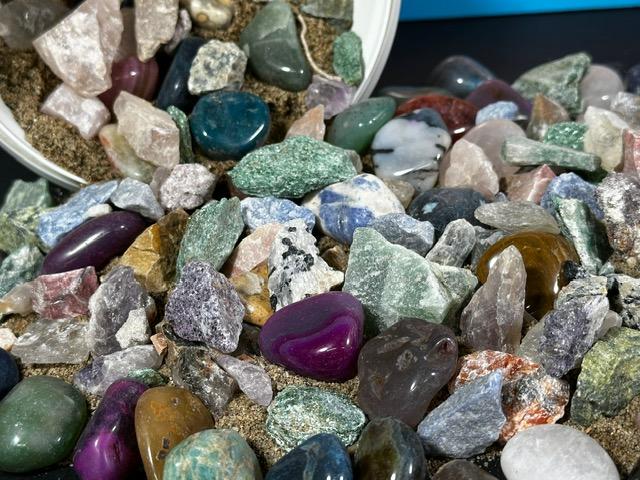 Rough and Tumbled Mining Bucket