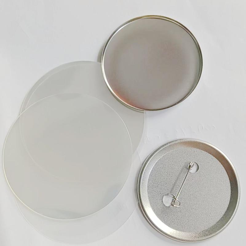 25mm 32mm 37mm 44mm 58mm 75mm 100pcs DIY pin blank Button Badges ...