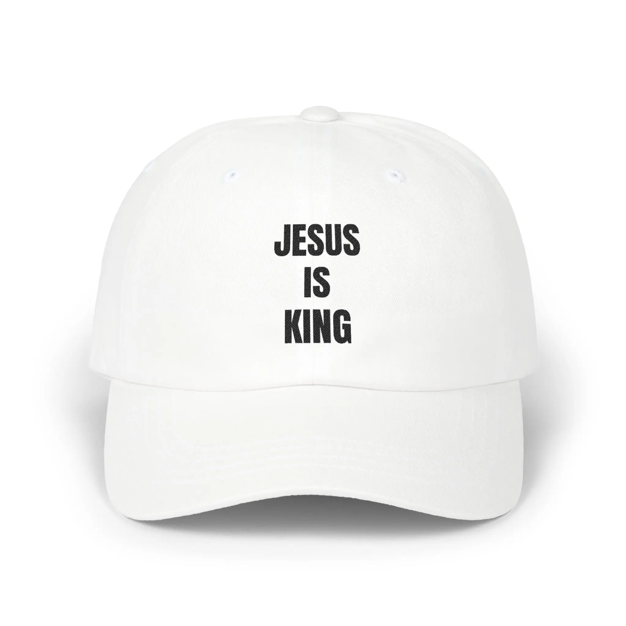 Jesús is King class hat