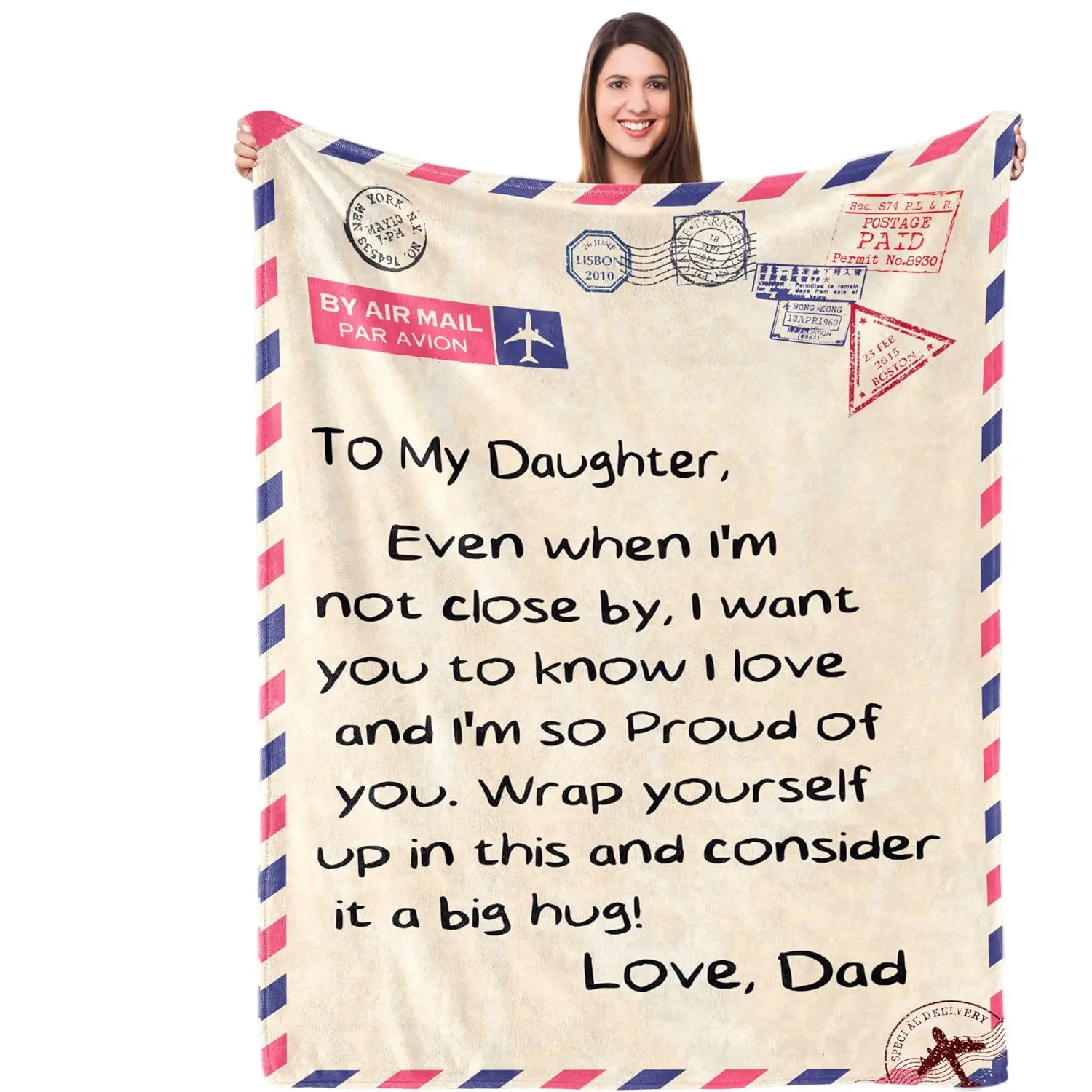 Dad to daughter-Letter Style 1