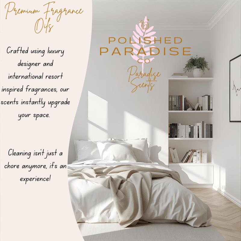 Polished Paradise Co Scented Mop Soap 32 OZ Cozy Home Fragrance Floor Cleaner for Tile Vinyl Laminate & More - Household