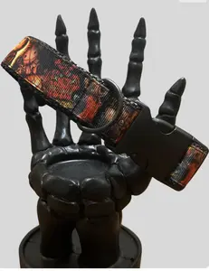 Handmade Trik r treat Horror movie Gothic Dog Collar 1 Inch Thick Ribbon Design Durable Nylon Webbing Perfect Fit for Unique Accessories