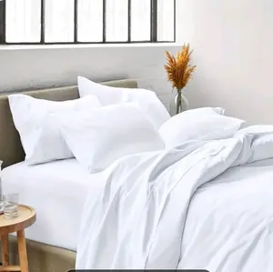 [Luxury Microfiber Bedding] Luxury Soft 2000TC Microfiber Bed Sheets & Pillowcases - Smooth, Breathable, Deep Pockets, Easy Fit Twin Full Queen King, 350-400 GSM, All-Season Comfort, Machine Washable, Solid Color, No Print, 40-44cm Height, Bedding Accesso