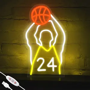 SEGRASS Neon Sign Dimmable LED Wall Decoration Sign Powered by USB for Home Decor, Ideal for Boys' Room & Kids' Room  wall lights