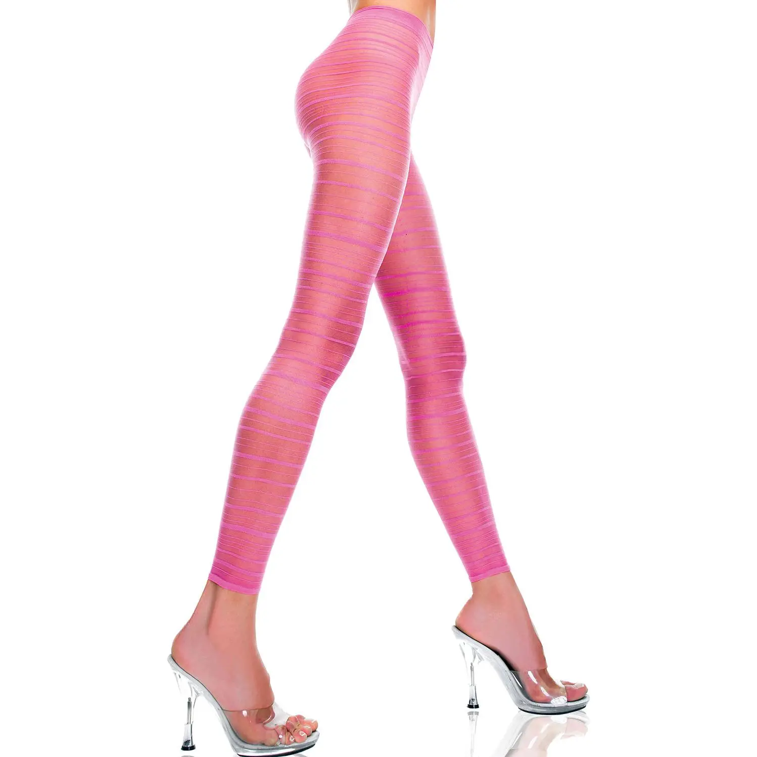 Ultra sheer leggings FUCHSIA