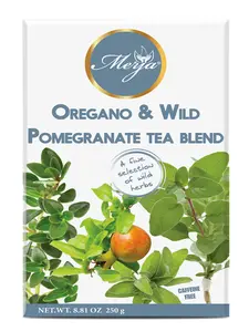 Antibacterial Herbal Tea Blend-Oregano& Wild Pomegranate Tea Blend- Sugar Free