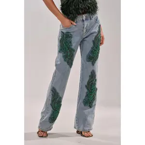 BILLIONAIRE BELLE RHINESTONE JEANS