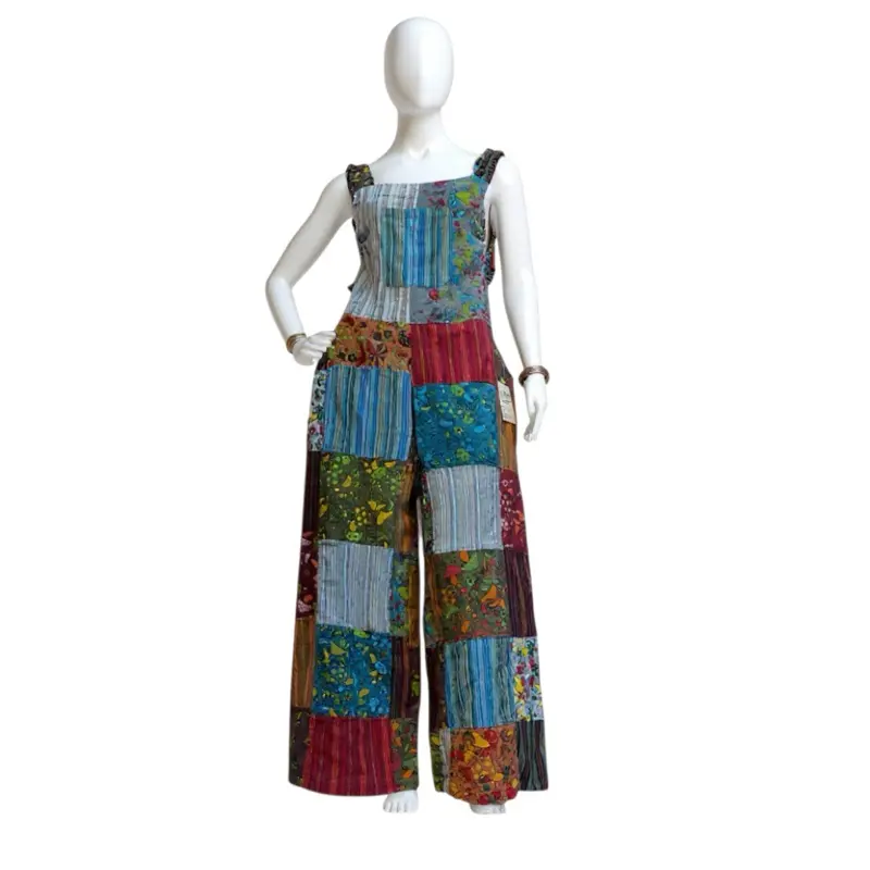 Kathmandu Patchwork Overalls