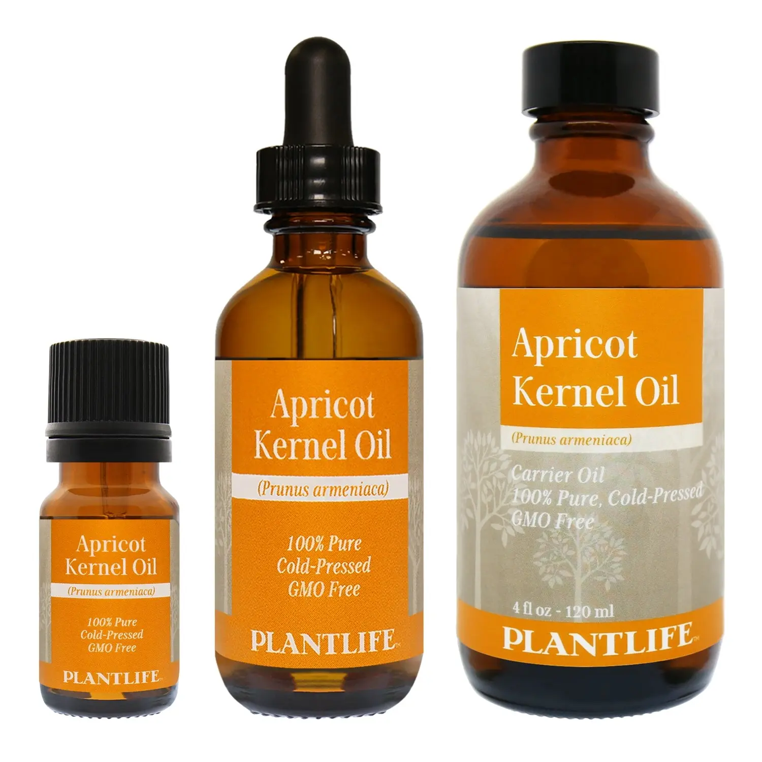 Plantlife Apricot Kernel Carrier Oil – Lightweight, Nourishing Cold‑Pressed Oil for Massage, Aromatherapy & DIY Skin Care