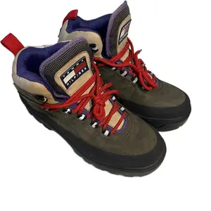 Vintage ‘90s Tommy Hilfiger Leather Boots Mens Size 8.5