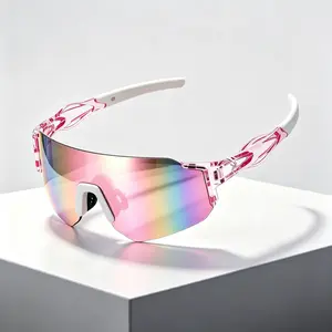 Unisex Polarized Wrap-Around UV400 Protection Sports Eyewear - Wind-Resistant, Lightweight - Ideal for Road Cycling, Outdoor Activities, Uv400 Sports Eyewear