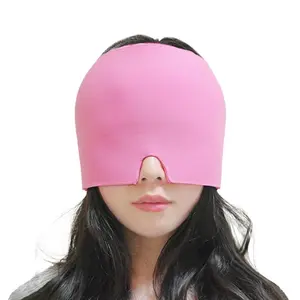 Cold & Heat Compress Gel Ice Hat, Reusable Cold Compress Ice Hat, Ice Compress Cap for Home Use, Personal Care Accessories for Women & Men, Ice Head Wrap, Wearable Cold Pack