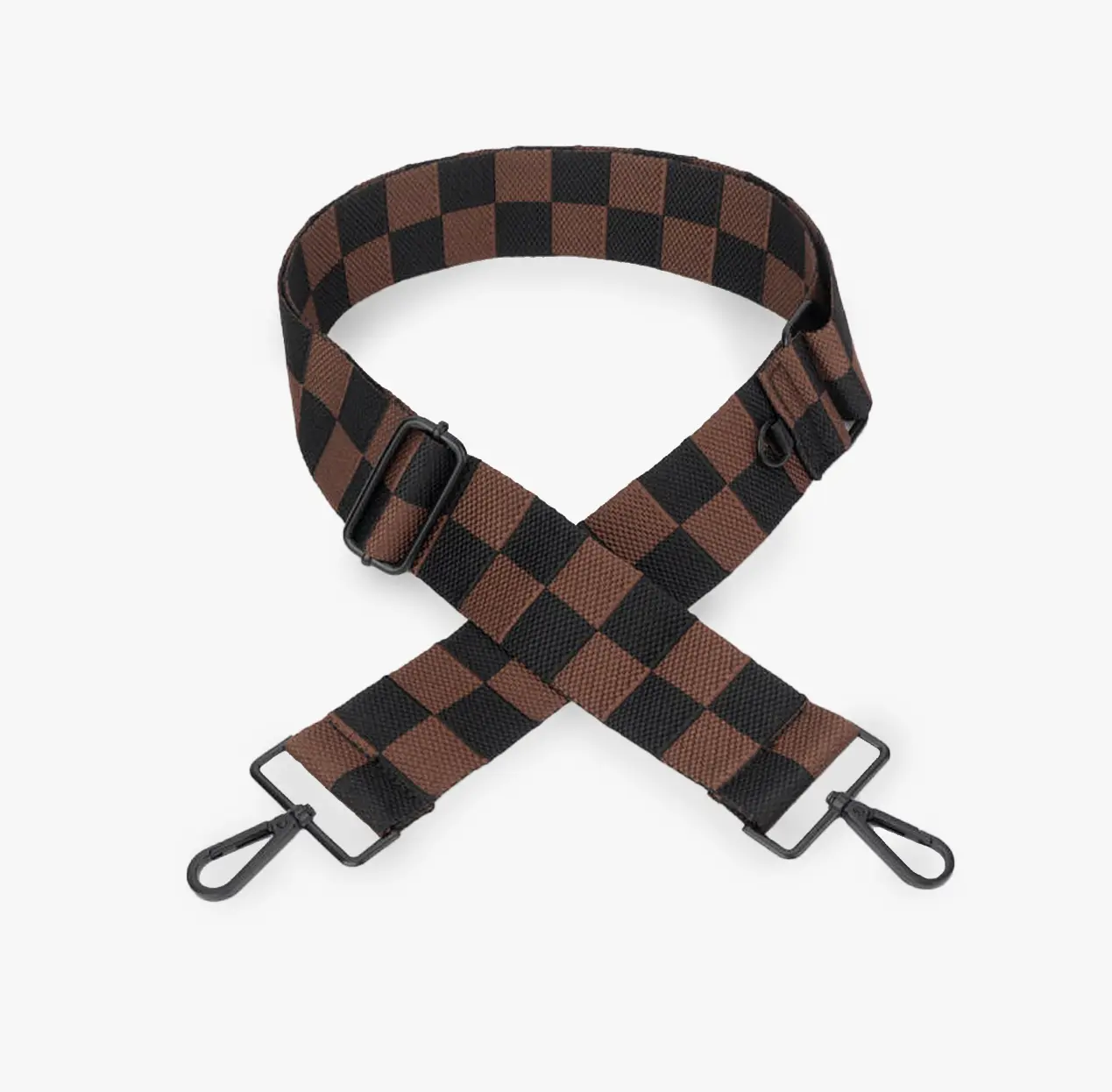 Classic strap - black and brown checkerboard Classic strap - black and brown checkerboard