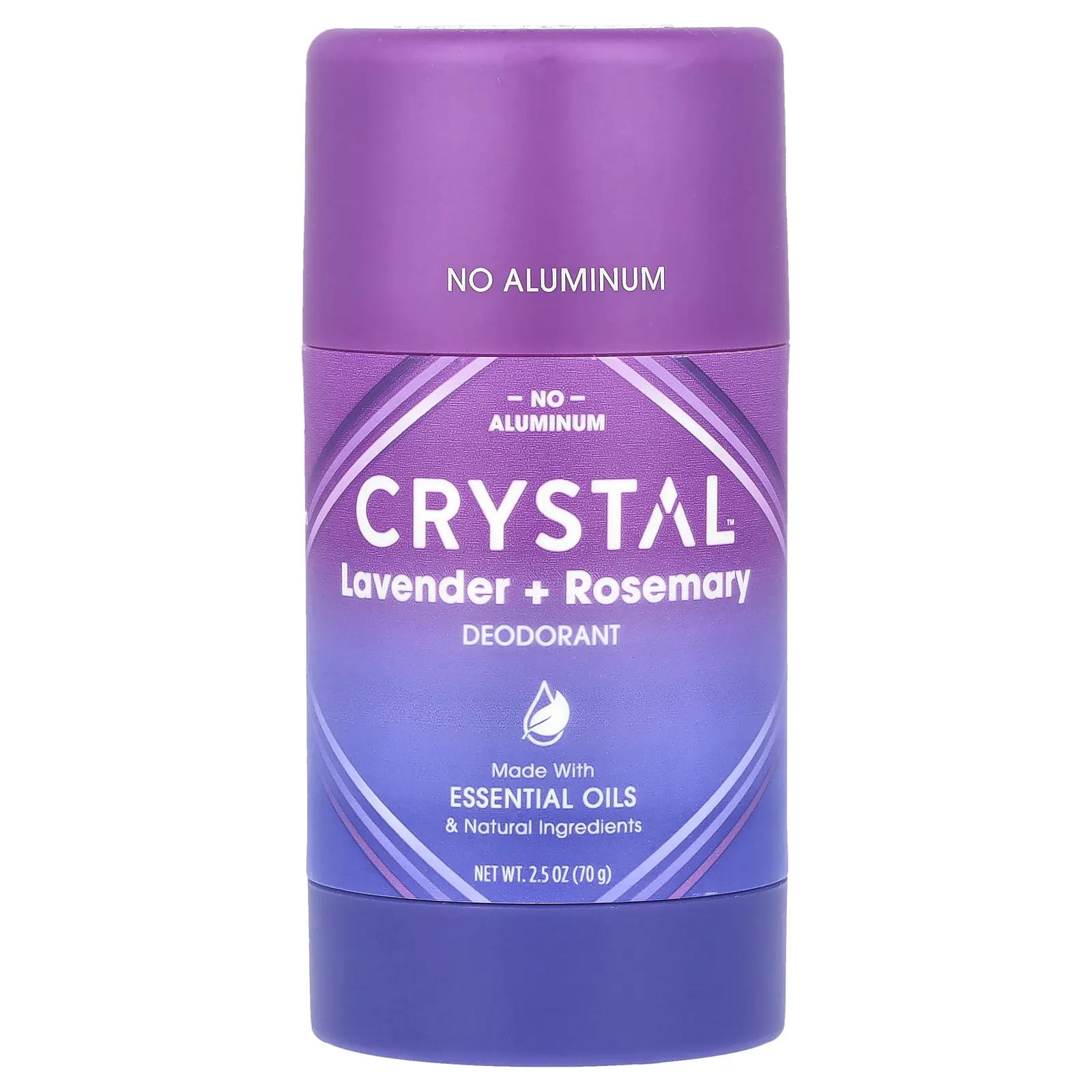 CRYSTAL Deodorant, Lavender + Rosemary , 2.5 oz (70 g)