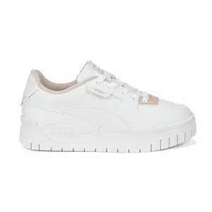 PUMA Womens Cali Dream Lace Up Sneakers Shoes Casual - White