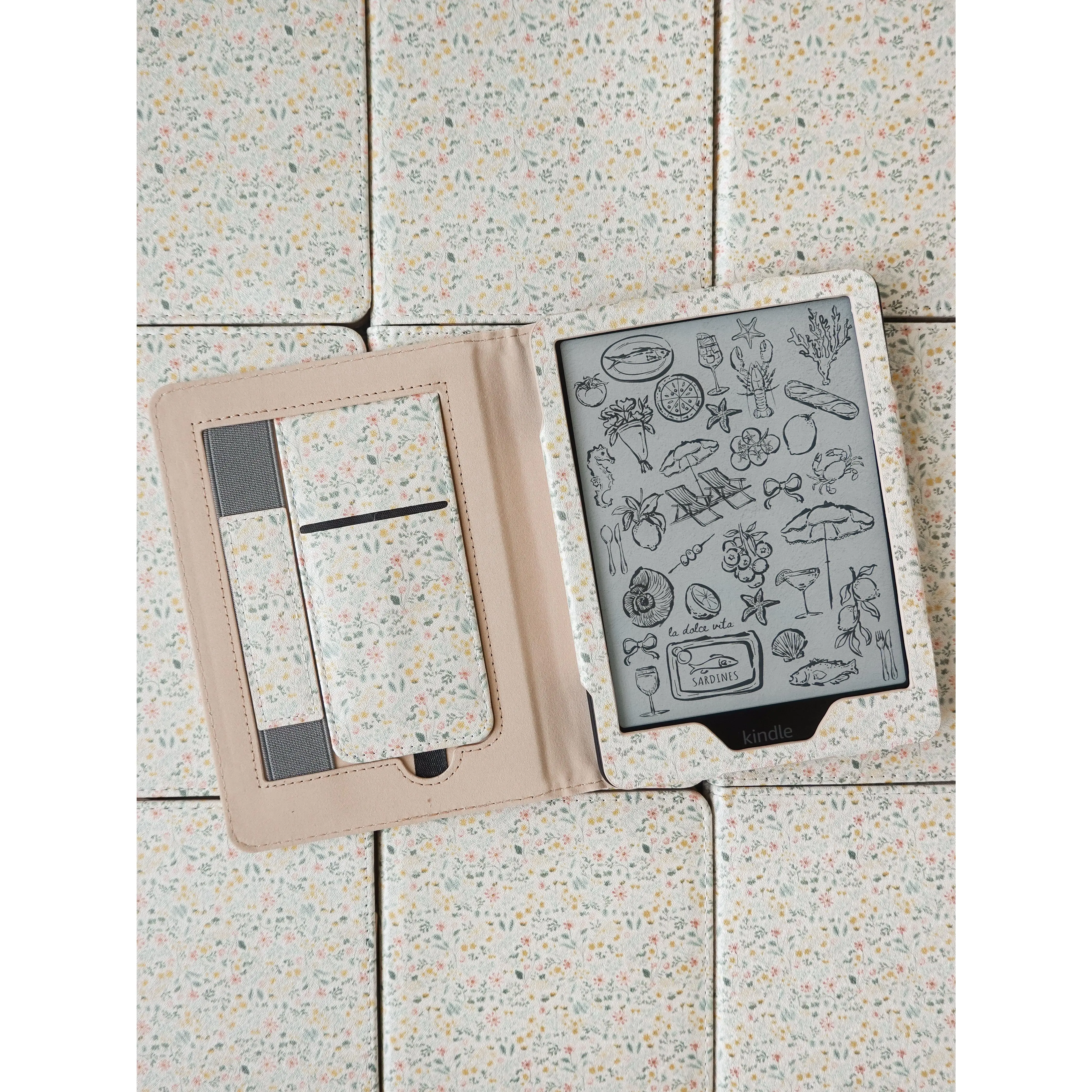 Wildflower Floral Kindle Case