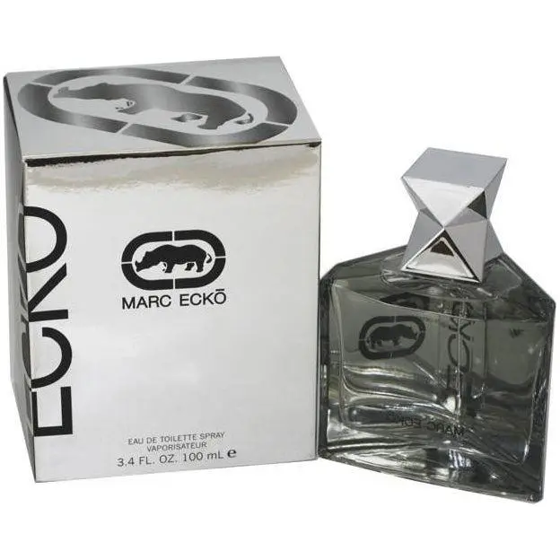 ECKO by Marc Ecko Men's Aromatic Fragrant Non-Toxic Bottle-Shaped Citrus Top Notes 3.4 fl oz EDT Spray, Boxed, New in Box, Single Item, Bottle-Shaped Men's Fragrance