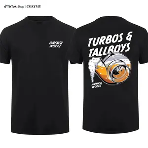BelleHeaven Wrenchworkz Turbos & Tallboys T-shirt For Fan Diesel Lover Gift Top Menswear Truck Lover Tee Classic Cotton Unisex Fit Made in USA