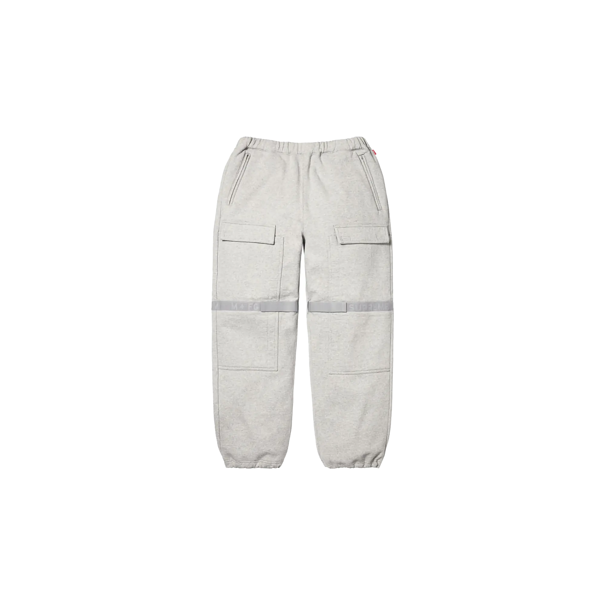 Marithé+François Girbaud Shuttle Tape Sweatpants "SS25 - Heather Grey" SU25266