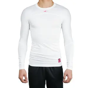 SPO PRO Compression Long Sleeve Athletic Shirt for Basketball & Training
